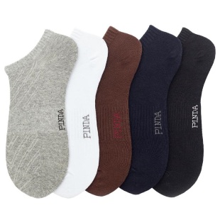 品答袜元素男女休闲纯棉袜子中短筒简约薄防臭吸汗透气夏运动四季