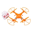 Syma X8C 2.4GHz 4CH 6-Axis 2000mAh Battery Gyro 360-degree Eversion Remote Control RC Quadcopter UFO with 2.0MP HD Camera / US-plug Power Adapter (Orange)