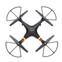 Syma X8C 2.4GHz 4CH 6-Axis 2000mAh Battery Gyro 360-degree Eversion Remote Control RC Quadcopter UFO with 2.0MP HD Camera / US-plug Power Adapter (Black)