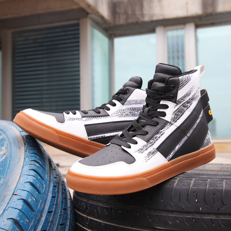 残尘 追风 男款 高帮超纤冬靴