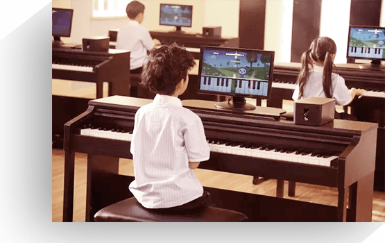 The ONE智能钢琴教室
