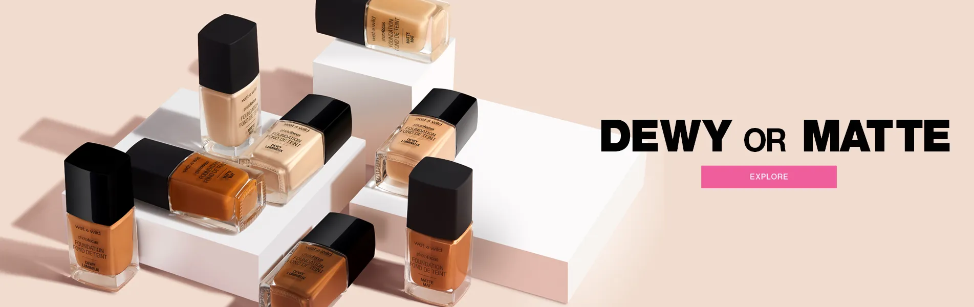 Dewy or Matte Foundation | Explore