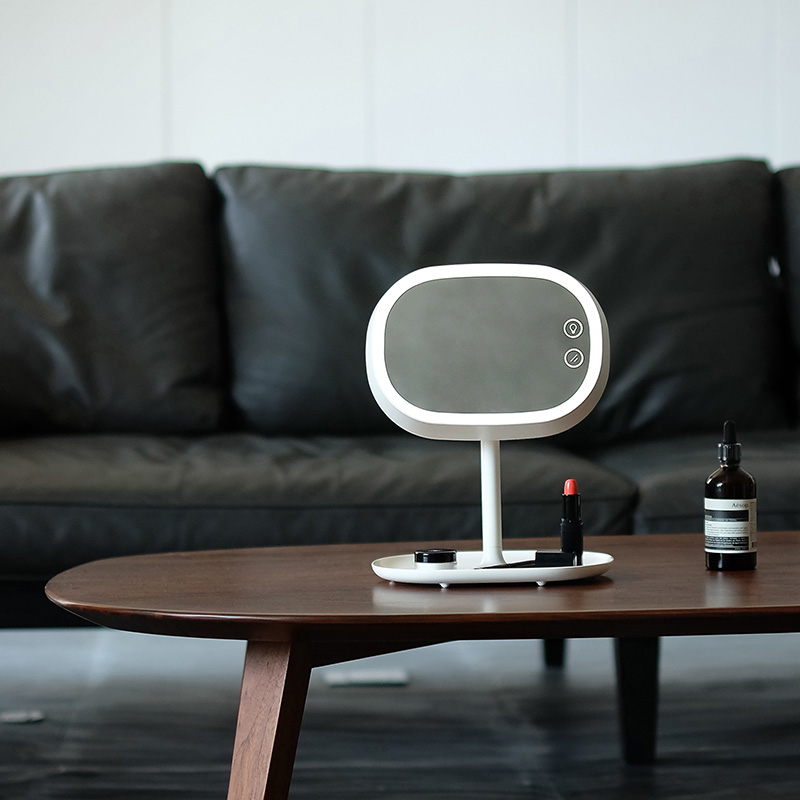【自然补光 妆容更精致】MUID 可充电台式LED化妆镜台灯/梳妆镜/美妆镜 多颜色可选