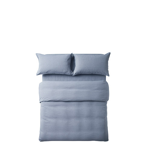 香草棉麻色织4件套床品