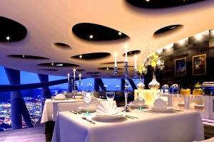 广州塔105F卢特斯法国旋转餐厅 品味套餐（晚餐）