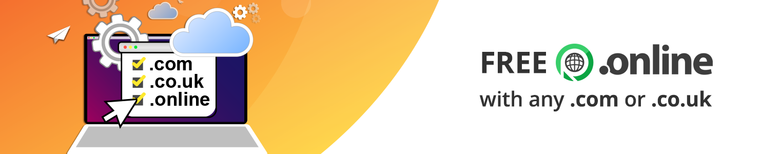 Free .online domain!