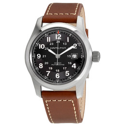 Khaki Field Automatic Black Dial Men's Watch