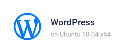 Vultr Control Panel - Wordpress Application