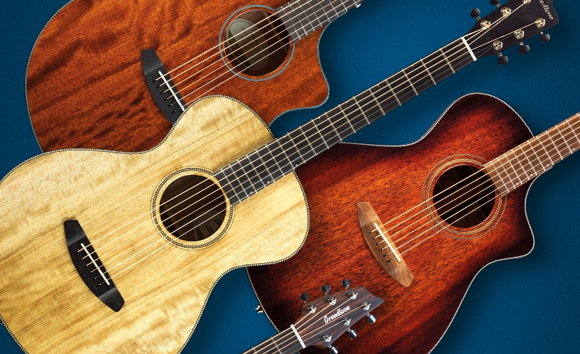Lose the Blues With Breedlove Raise Your Voice with Great Sounding Acoustics and Save Up to 250 dollars on Select Series View Qualifying Products