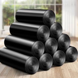 张记垃圾袋家用加厚一次性批发黑色背心手提式拉圾塑料袋中号大号