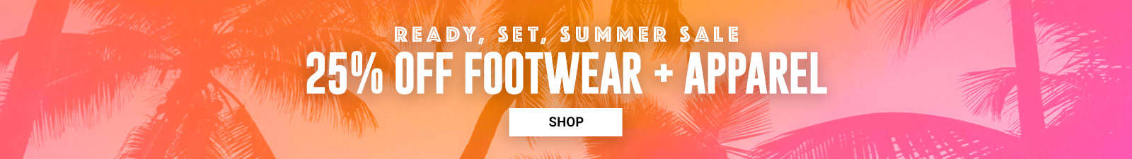 Ready, Set, Summer Sale