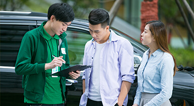 惠租车,理赔一对一