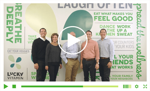 The LuckyVitamin Story Video