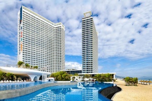 【海滩直通车】惠州双月湾2天＊入住檀悦都喜天丽度假酒店＊超豪华酒店＊含酒店自助早餐＜私家沙滩，双月东湾区＞