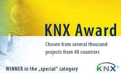 eibmarkt&reg;.com GmbH - WINNER KNX&reg; Award, more information at www.eibmarkt.de